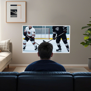 Suministro de fábrica 32 pulgadas Soporte de suelo <span class=keywords><strong>enrollable</strong></span> Smart Mini TV portátil 128GB Android Pantalla táctil Televisión móvil sobre ruedas - Product Image 4