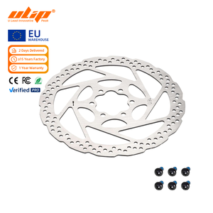 Disco de Freno de 160 mm con 6 Orificios, Borde Ondulado, Rotor de Freno de 160 mm para Scooter Eléctrico con Tornillos T25, Disco de Freno Universal de 6 Orificios para Scooter - Product Image 1