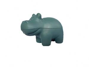 Unisex Hippo PU Foam Stress <b>Ball</b> Promotional <b>Toy</b> Gift 11CM Customized Color & Logo - Product Image 6