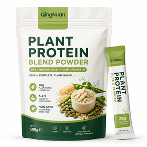 Mezcla <span class=keywords><strong>de</strong></span> Proteína Vegetal en Polvo OEM con Proteína <span class=keywords><strong>de</strong></span> <span class=keywords><strong>Guisante</strong></span>, Arroz y Semillas <span class=keywords><strong>de</strong></span> Calabaza, Mejora la Memoria y el Rendimiento Físico - Product Image 1