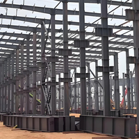 Nave Industrial Prefabricada de Acero, Estructura Metálica, Resistente a la Corrosión, Directo de Fábrica