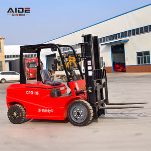 Forklift Listrik Roda Bebas Ongkir Baterai Lithium Kapasitas 3 Ton 5 Ton Kabin Loader untuk Dijual - Product Image 4