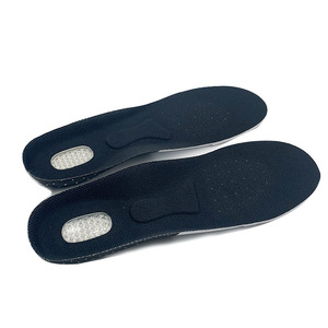 Comfort Traagschuim Inlegzolen Gel Kussen Schokdemper Haksteun Plantaire Reliëf Lichtgewicht Ademende Sneakers Heren - Product Image 3