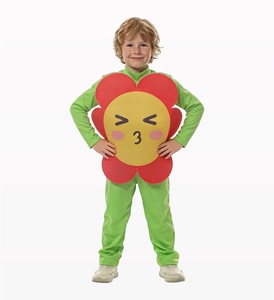 ชุดดอกไม้เข้าชุดสำหรับครอบครัว, ชุดดอกไม้ไอคอนน่ารักตลกสำหรับพ่อ ลูกชาย ลูกสาว, ชุดคอสเพลย์ปาร์ตี้ฮาโลวีนและการแสดงในโรงเรียน - Product Image 5