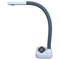 ShenMaiDi Cámara de Documentos de Plástico Blanca de 16MP, Escáner de Libros A3/A6/A4/A5, Visualizador Digital USB, Presentador para Aula Inteligente y Escuela