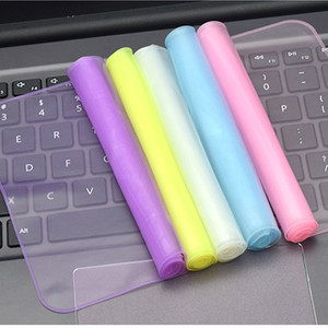 Couverture de clavier en silicone rose, 15 pouces, étanche, pour ordinateur portable, ajustement universel - Product Image 5