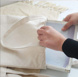 Sac shopping en coton noir imprimé numériquement de haute qualité, sac fourre-tout en toile unie vierge avec logo imprimé personnalisé - Product Image 2