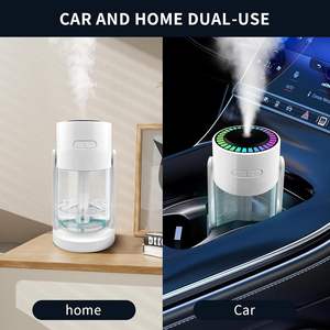 Nuevo humidificador portátil Usb para el hogar y el coche, Humidificador ultrasónico con Proyección de 7 colores, humidificador de lámpara de cielo estrellado romántico Led - Product Image 5