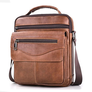 Nouveau sac de taille en cuir cool avec logo personnalisé Conception d'utilisation quotidienne étanche au bureau Type de fermeture à glissière - Product Image 1