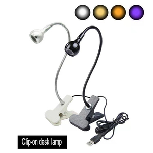<span class=keywords><strong>Lampe</strong></span> <span class=keywords><strong>UV</strong></span> LED portable mini pour ongles avec clip USB, adhésive, pour manucure, facile à transporter - Product Image 3