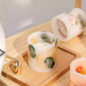 Vela Aromática de Cera de Soya, Velas de Lujo con Aroma Personalizado y Flores Secas - Product Image 6