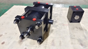 Cylindres pneumatiques refroidis par eau à haute stabilité, haute température, charge lourde, grand alésage, double action, pièces de cylindre pneumatique - Product Image 6