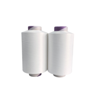 Filament de nylon 100% haute élasticité 70D/48F, fil texturé DTY brut pour sous-vêtements sans couture et tricotage