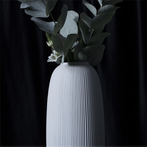 Vases à fleurs <span class=keywords><strong>en</strong></span> <span class=keywords><strong>poterie</strong></span> d'argile ronde givrée, <span class=keywords><strong>vase</strong></span> <span class=keywords><strong>en</strong></span> céramique pour la décoration de la maison, salon, bureau et aménagement de lieux - Product Image 4