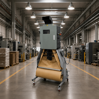 Machine de fabrication de coussinets en papier kraft haute vitesse pour le remplissage de vide en carton