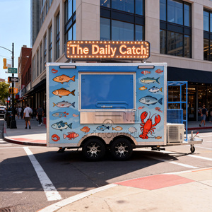 Nhỏ Giá Rẻ Dễ Thương Bán Hàng Nóng <span class=keywords><strong>Waffle</strong></span> Ramen Crepe Sinh Tố Món Tráng Miệng Donut Kẹo Thực Phẩm Xe Tải Giỏ Hàng Với Nướng Nồi Chiên Sâu - Product Image 1