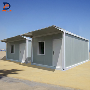 Maison conteneur détachable de 20 pieds Maison préfabriquée au design moderne Cabine portable Solutions de logement temporaire - Product Image 4