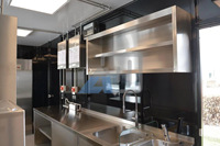 Ensemble de restaurant économique et moderne, conteneur d'air, restaurant prédestinée
