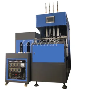 Plastic PET preform bottle blowing machine/bottle blower/4-cavity bottle making machine