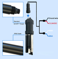 Bgt CE numérique RS485 pH ORP Ec Do turbidité sel ammoniac azote multiparamètre qualité de l'eau capteur sonde