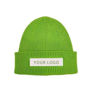 Gorros de Invierno Promocionales al Por Mayor a Precio de Fábrica, Gorros Personalizados Baratos con Logotipo Bordado Personalizado - Product Image 1