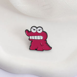 Waniyama San Rose Crocodile Émail Pin Cartoon Comic Anime Personnages Broche Revers Badge Mode Bijoux Cadeaux pour Enfants Amis - Product Image 3