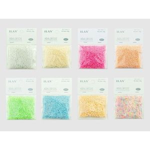 Perline a Forma di Riso 4 mm 50 G Colore Crema per Creazione di Gioielli - Product Image 1