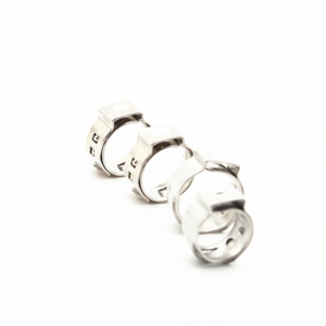 Collier de serrage à une seule oreille pour raccords de tuyauterie automobile et marine, en acier inoxydable, adapté à la <span class=keywords><strong>plomberie</strong></span> - Product Image 5