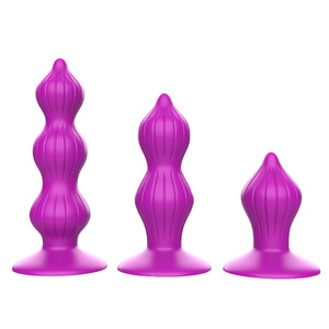 Venta al por mayor de China Plug Anal Grande impermeable de silicona Anal Expansión Butt Plug Ropa interior - Product Image 3