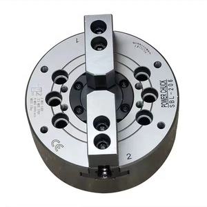 Chuck Hidrolik Otomatis Baja Tahan Karat Standar Asli 5 6 8 10 12-inci Berongga Padat Grosir Baru Set Lengkap 2-Cakar 4-Cakar - Product Image 2