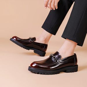 Chaussures pour Homme <span class=keywords><strong>Mocassins</strong></span> Loafers Hommes en Cuir Véritable de Haute Qualité Chaussures Décontractées Personnalisées pour Fête - Product Image 5