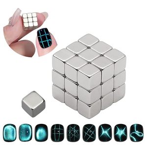 Imán para Uñas 3D con Efecto Ojo de Gato, 27 Piezas de 5mm, Juego de Cubo de Rubik, Herramienta Magnética de Doble Cara para Diseño de Uñas de Gel, Manicura Profesional - Product Image 2