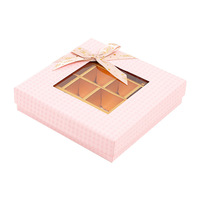 Boîtes à macarons de haute qualité boîtes en papier pour gâteaux pâtisseries avec fenêtre boîtes à bonbons de mariage d'emballage alimentaire personnalisées