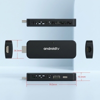 Sumavision 2026 Reproductor Multimedia de Streaming con Android 9 Personalizado, Quad Core, TV Stick 4K HDR/H265, 4G+32G, Control por Voz BT y WiFi