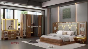 High Quality Luxury Bedroom Furniture Bedroom Suit Bed Home Furniture Bedroom Set Standard Size - Product Image 6
