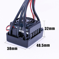 Kit moteur électrique étanche sans balais 60a, 3300/4000/4500kv, ESC, étanche