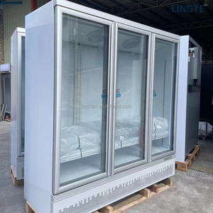 Réfrigérateur commercial vertical à porte vitrée <span class=keywords><strong>1</strong></span>/2/<span class=keywords><strong>3</strong></span>/<span class=keywords><strong>4</strong></span> portes, prix usine pour magasin de proximité - Product Image 4