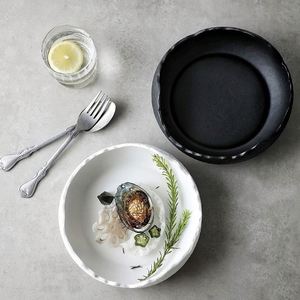 Juego de Tazones de Cerámica Premium para Sopa y Postre, Estilo Nórdico, para Yogur, Ensaladas y Platos Fríos, para Hoteles Cinco Estrellas y Restaurantes de Alta Cocina - Product Image 2