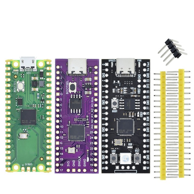 TZT For Raspberry Pi Pico Board RP2040 Dual-Core 264KB ARM Low-Power Microcomputers High-Performance Cortex-M0+ Processor