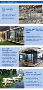 Cápsula espacial prefabricada Contenedor de hotel Cabina para dormir <span class=keywords><strong>en</strong></span> casa Cabina de lujo para exteriores con cabina de cama - Product Image 6