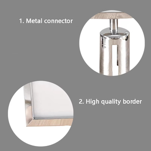 <span class=keywords><strong>A4</strong></span> Poste Signo Soporte <span class=keywords><strong>de</strong></span> acero inoxidable Poste <span class=keywords><strong>de</strong></span> doble cara Marco <span class=keywords><strong>de</strong></span> señal con cubierta - Product Image 2