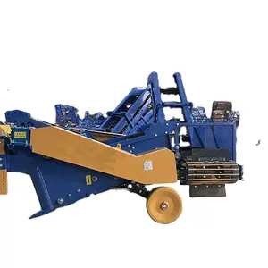 Automatic feeding Crawler potato harvester tractor rear underground crop digging equipment