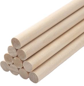 Varillas de Madera Maciza de Álamo y Pino, Pulimentadas, Duraderas, Modernas, para Muebles Independientes, Suministro OEM, Decoración EFS - Product Image 4