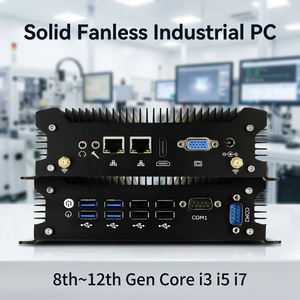 MiniTree <span class=keywords><strong>Intel</strong></span> <span class=keywords><strong>Core</strong></span> I7 10610U I5 10210U <span class=keywords><strong>I3</strong></span> <span class=keywords><strong>10110U</strong></span> Mini PC Industrial Sin Ventilador 2*LAN 2*COM Tarjeta SIM 8*USB HD VGA WIFI Win10 Linux - Product Image 1