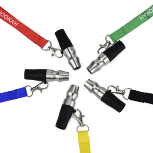 水烟配件 硅胶塑料镜面烟嘴 便携式烟嘴 用于吸烟 一次性使用 耐用 - Product Image 2