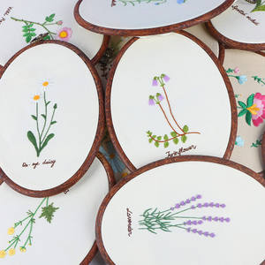 Kit <span class=keywords><strong>de</strong></span> bordado <span class=keywords><strong>de</strong></span> <span class=keywords><strong>flores</strong></span> para principiantes, juego <span class=keywords><strong>de</strong></span> <span class=keywords><strong>punto</strong></span> <span class=keywords><strong>de</strong></span> <span class=keywords><strong>cruz</strong></span>, arte <span class=keywords><strong>de</strong></span> costura, pintura bordada para pared, decoración del hogar - Product Image 2