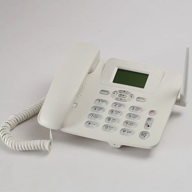 Factory-branded All-featured GSM Wireless Card Plug-in Telephone with Single Card 4G Use for Home & Office