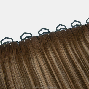 Extensions de cheveux vierges à double trame invisible sans couture 2026, extensions de cheveux longues à trame adhésive - Product Image 4