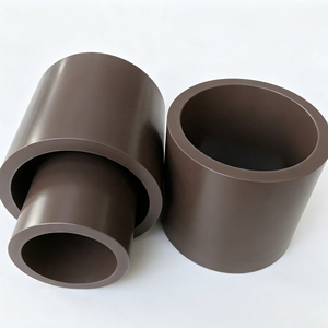 บุชชิ่ง PTFE แบบกันการยืดหยุ่น สามารถขึ้นรูปได้ ผสมบรอนซ์ 40% ท่อ PTFE แบบดัด<span class=keywords><strong>แปลง</strong></span> รุ่น PT6006 ปลอกท่อ PTFE สำหรับแม่พิมพ์ - Product Image 3