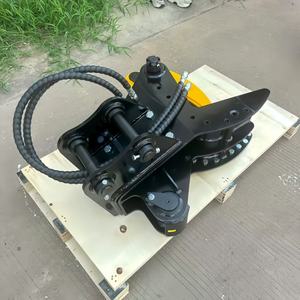 Equipo de cizalla de árbol de accionamiento totalmente hidráulico con piezas de maquinaria forestal de excavadora de cuchillas Hardox 500 - Product Image 6